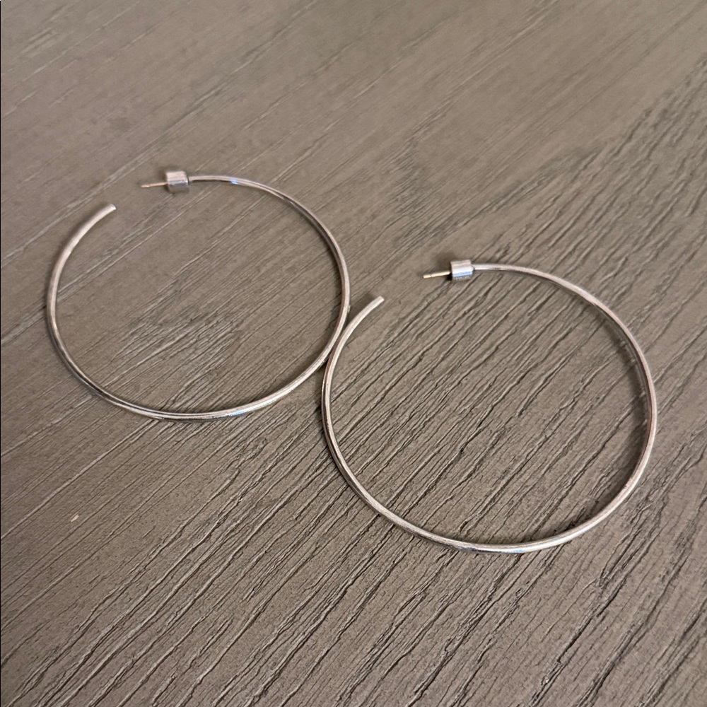 Jennifer Fisher 3” threaded hoops